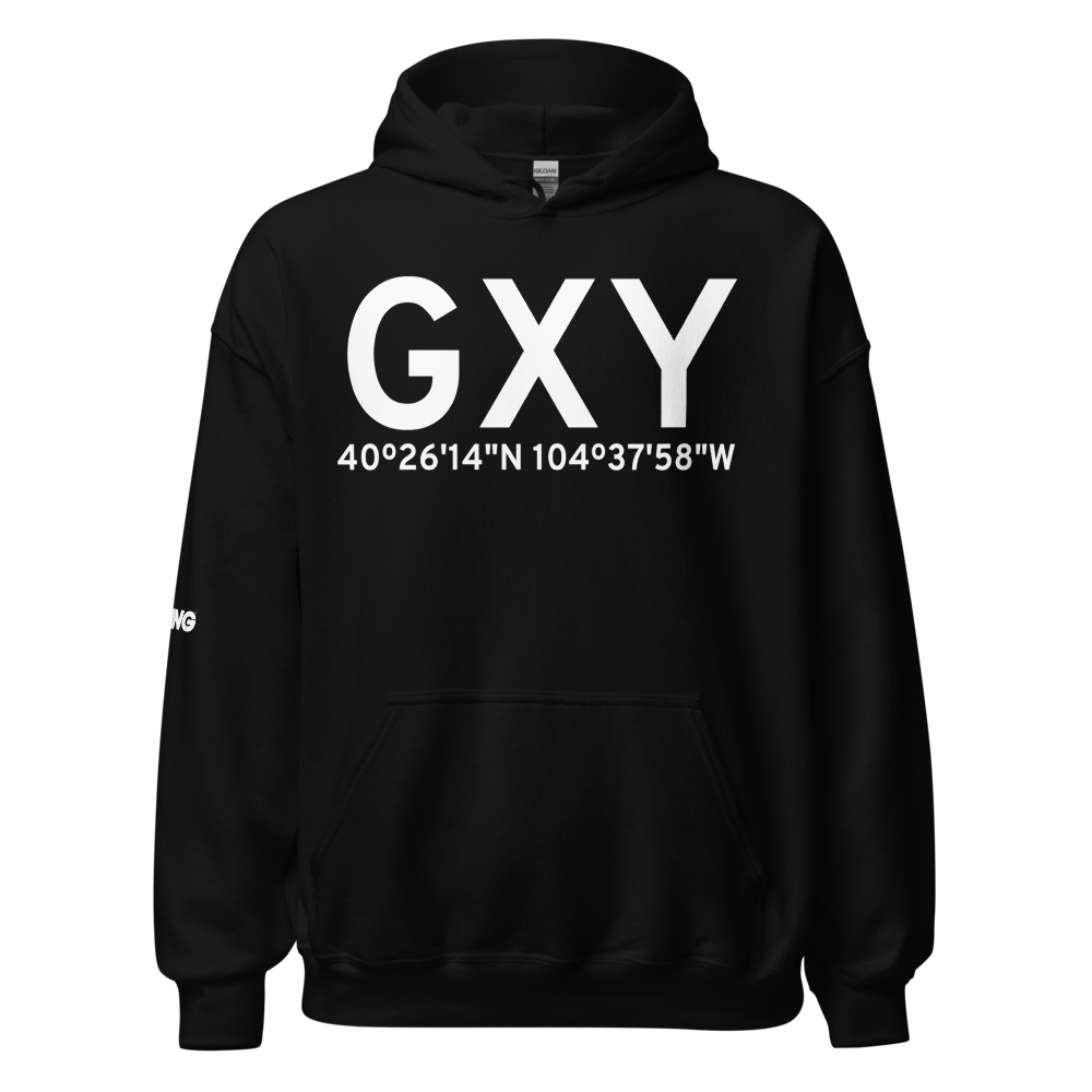 Greeley (KGXY) Airport Hoodie Sweatshirt 