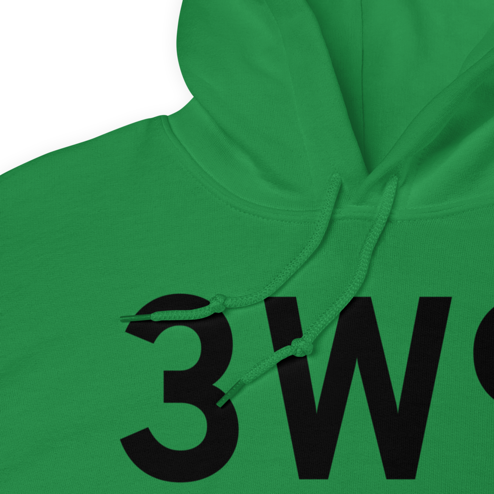 Middle Bass Island (3W9) Airport Hoodie Sweatshirt 