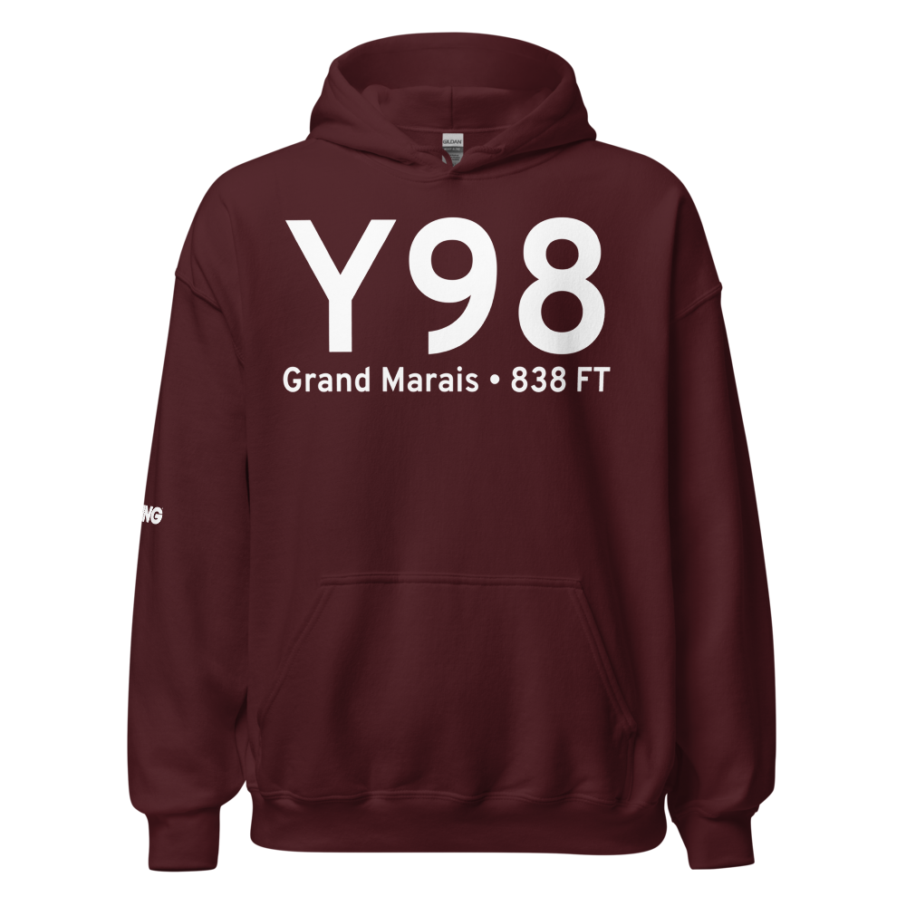 Grand Marais (Y98) Airport Hoodie Sweatshirt 