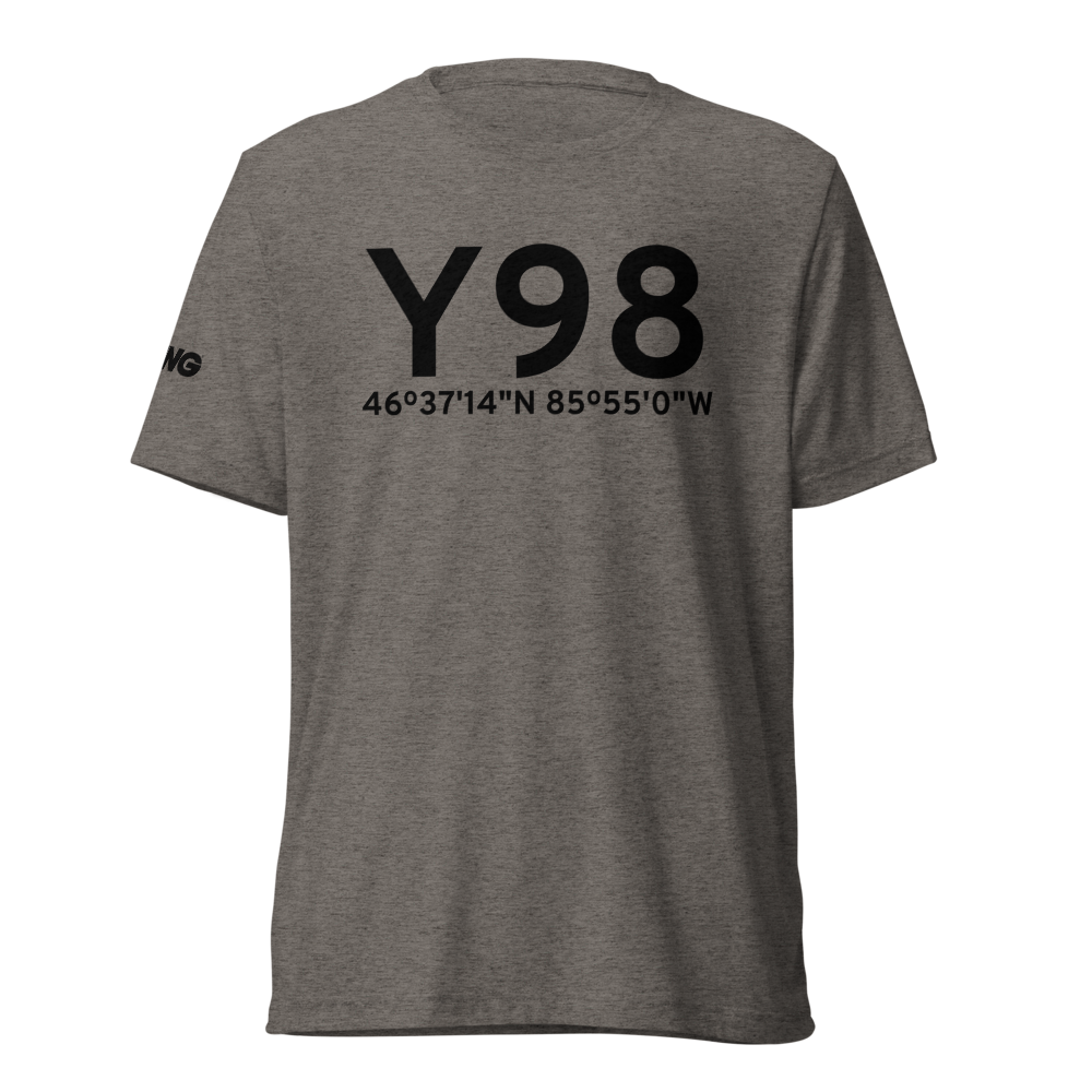 Grand Marais (Y98) Airport Tri-blend T-Shirt 