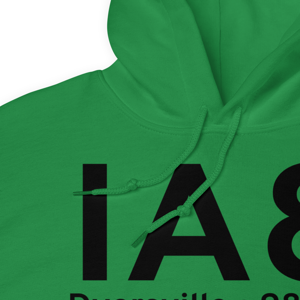 Dyersville (IA8) Airport Hoodie Sweatshirt 