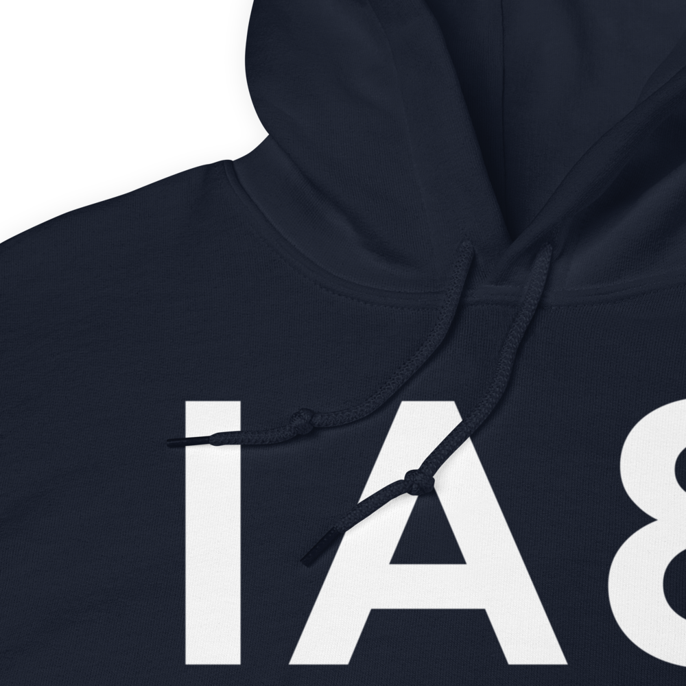 Dyersville (IA8) Airport Hoodie Sweatshirt 