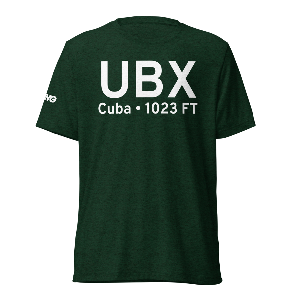 Cuba (KUBX) Airport Tri-blend T-Shirt 