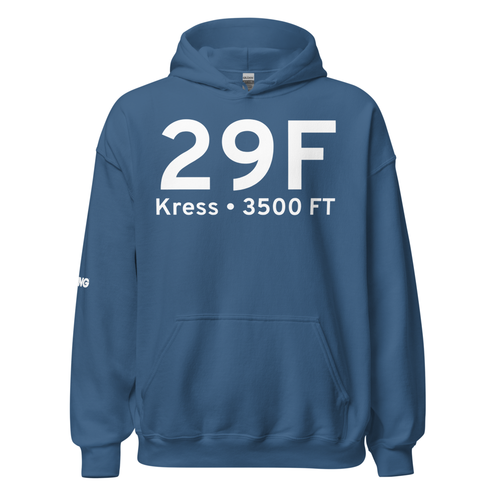 Kress (29F) Airport Hoodie Sweatshirt 
