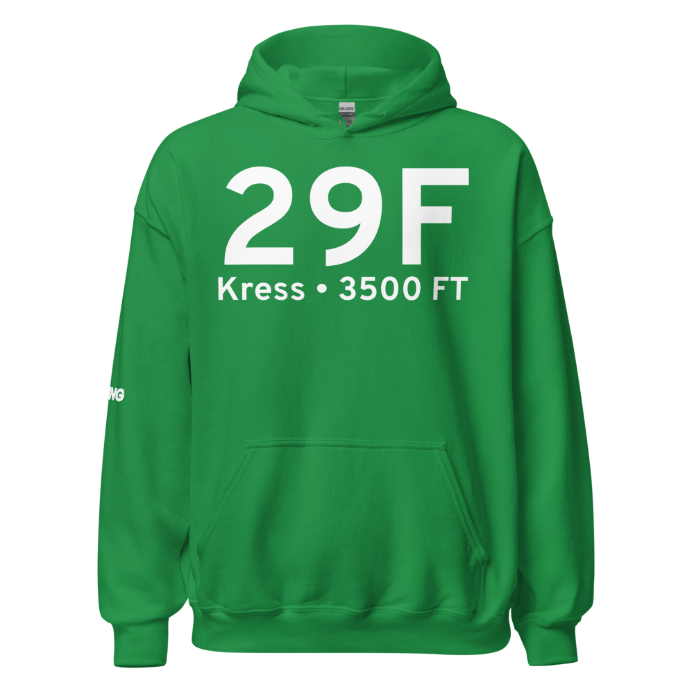Kress (29F) Airport Hoodie Sweatshirt 
