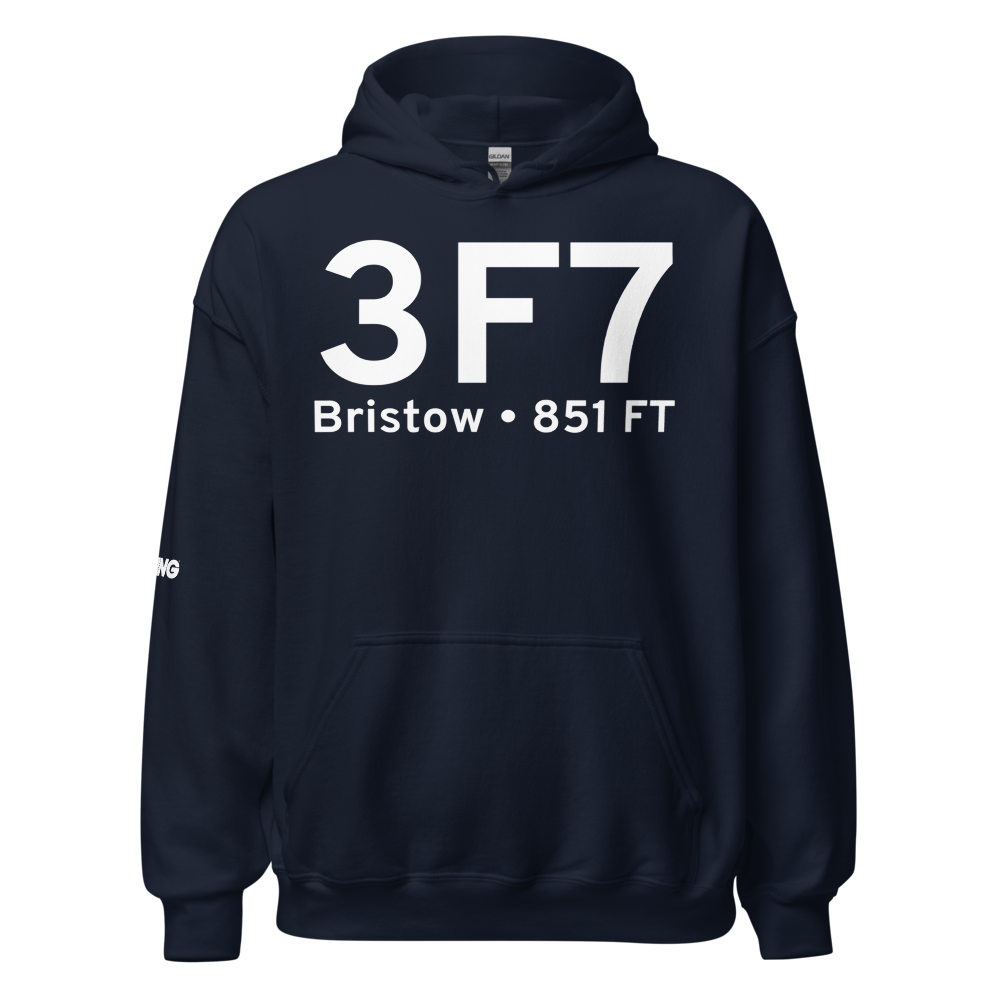 Bristow (K3F7) Airport Hoodie Sweatshirt 