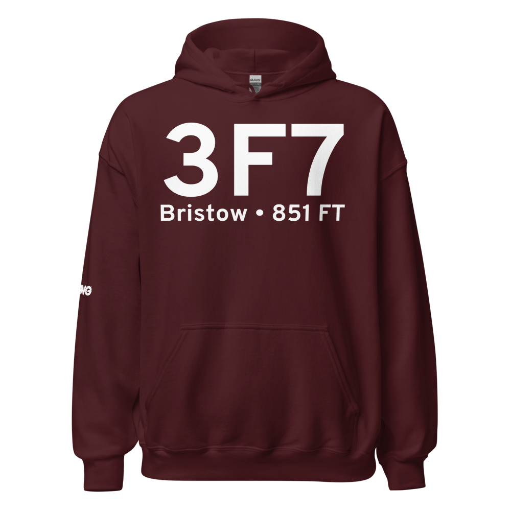 Bristow (K3F7) Airport Hoodie Sweatshirt 