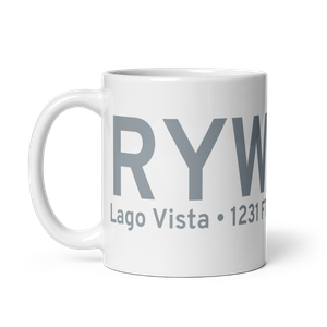 Lago Vista (KRYW) Airport Mug