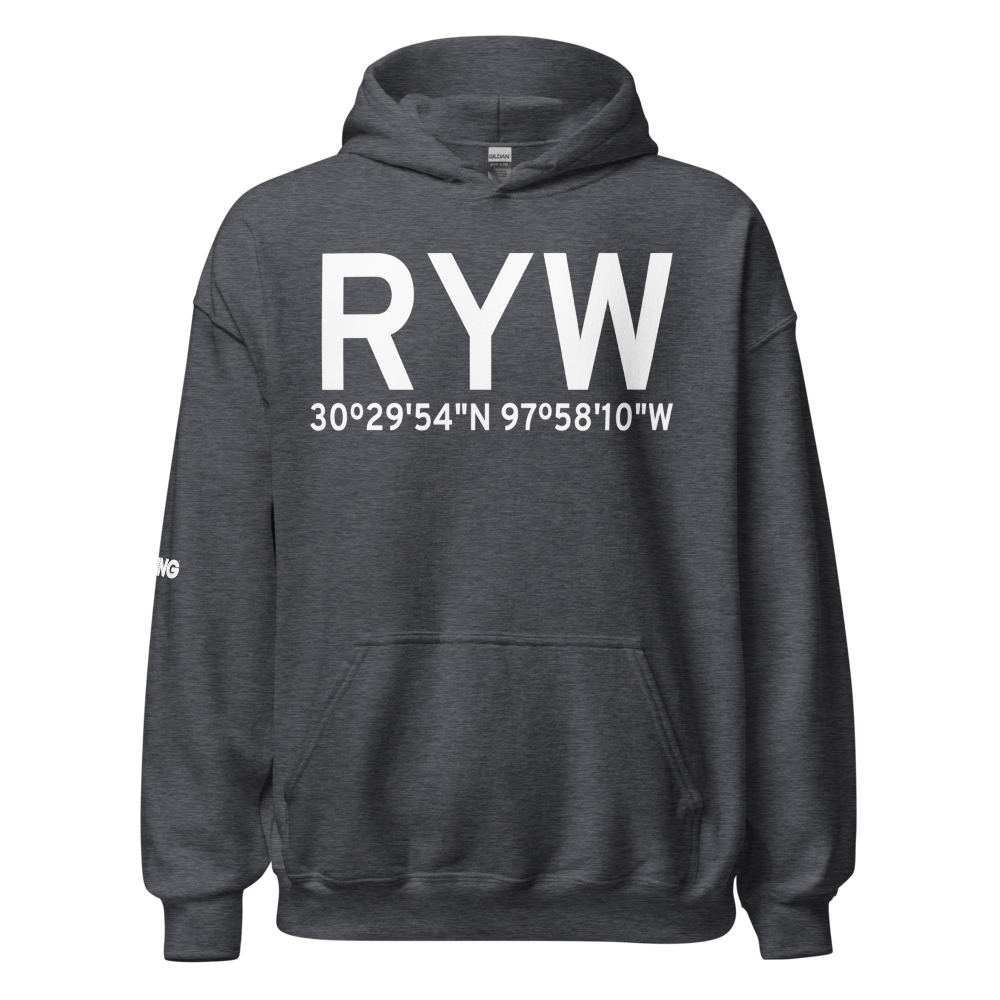 Lago Vista (KRYW) Airport Hoodie Sweatshirt 