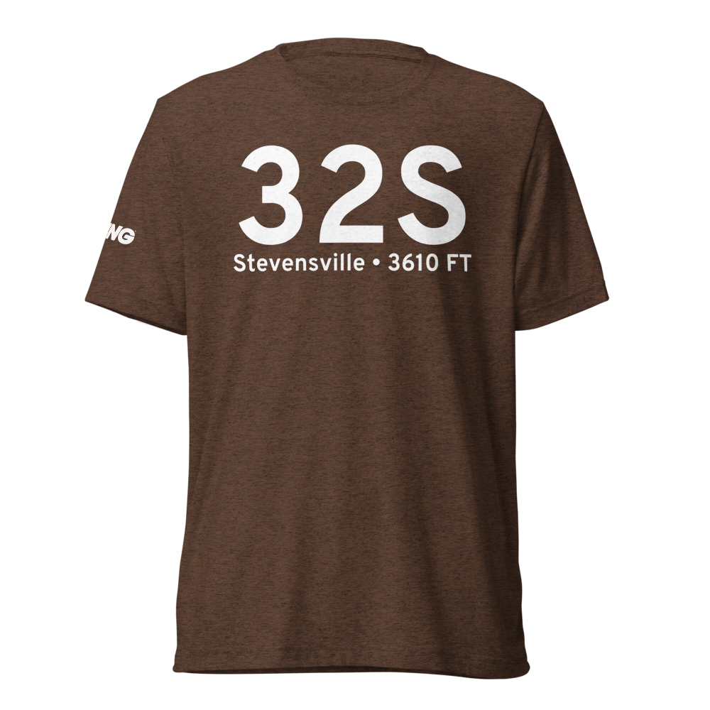Stevensville (K32S) Airport Tri-blend T-Shirt 