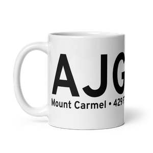 Mount Carmel (KAJG) Airport Mug