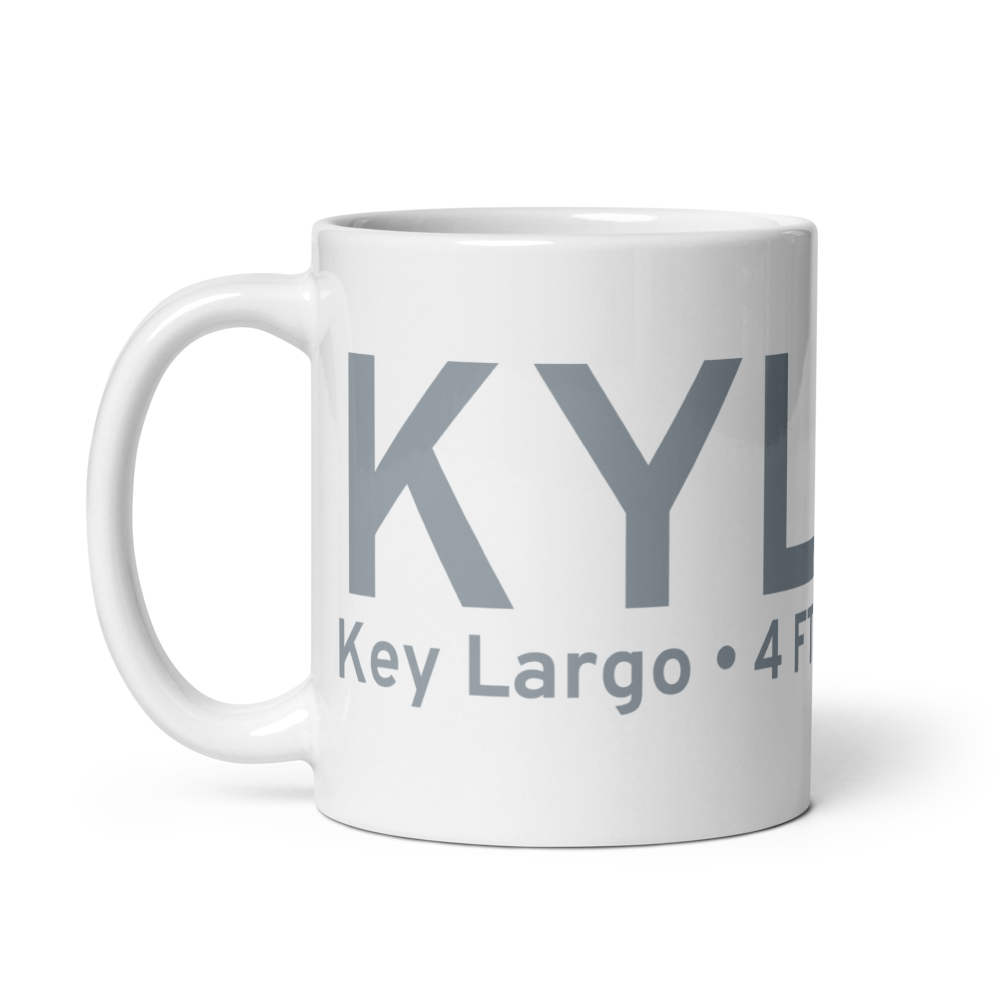 Key Largo (KYL) Airport Mug 