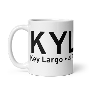 Key Largo (KYL) Airport Mug