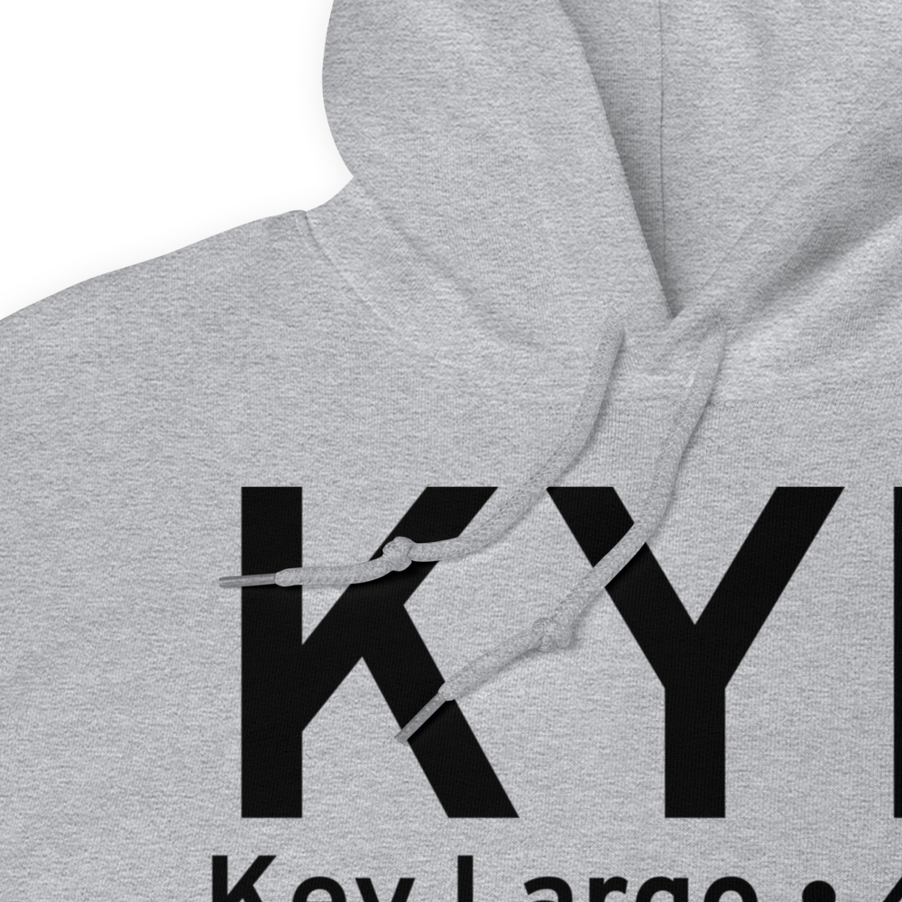Key Largo (KYL) Airport Hoodie Sweatshirt 