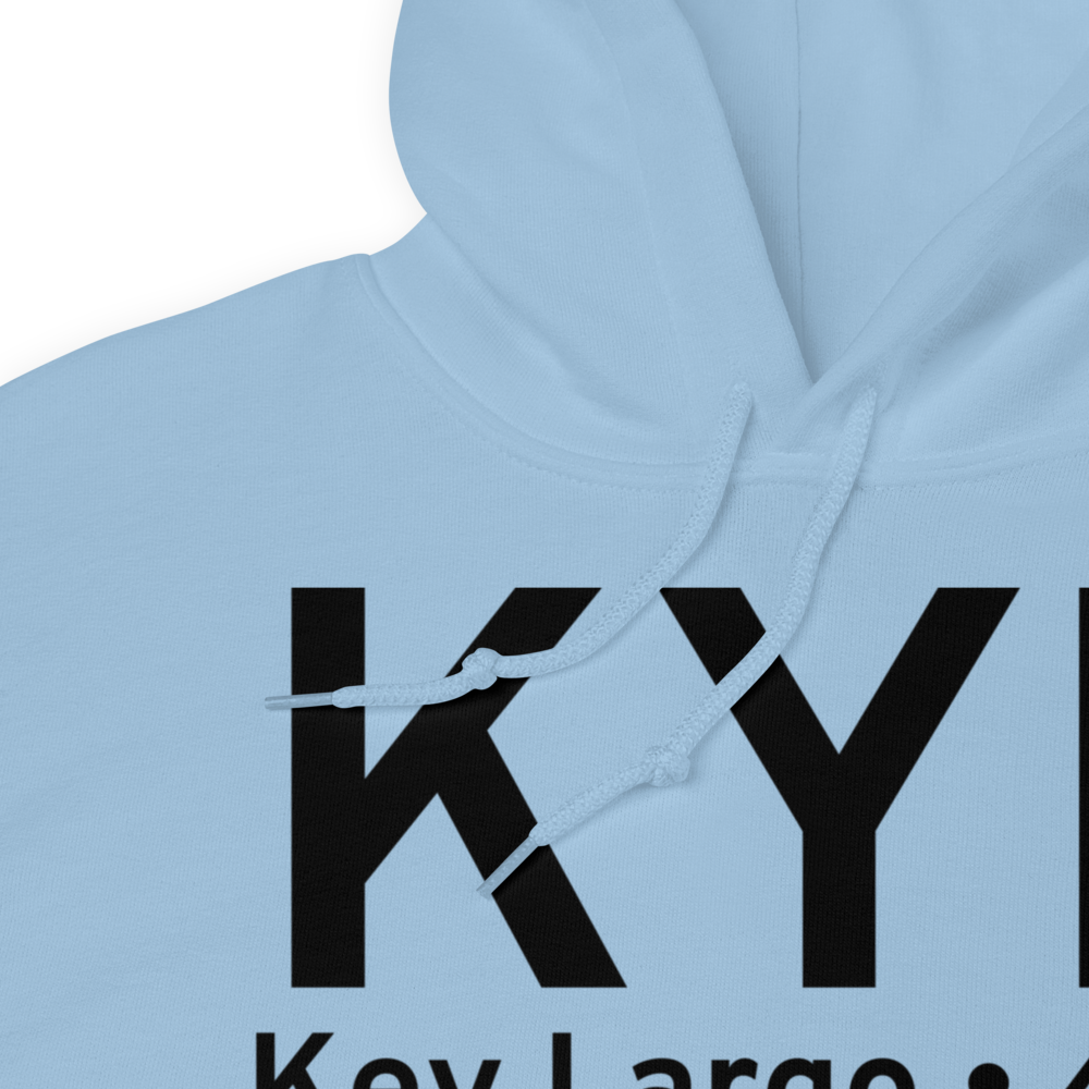 Key Largo (KYL) Airport Hoodie Sweatshirt 