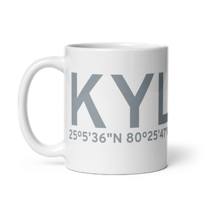 Key Largo (KYL) Airport Mug