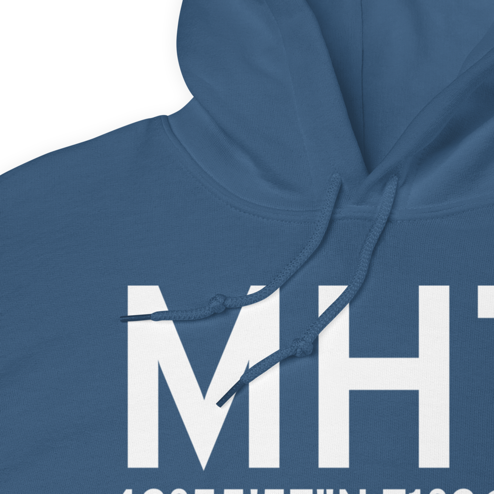 Manchester (KMHT) Airport Hoodie Sweatshirt 