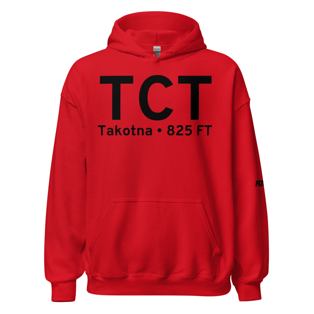 Takotna (TCT) Airport Hoodie Sweatshirt 