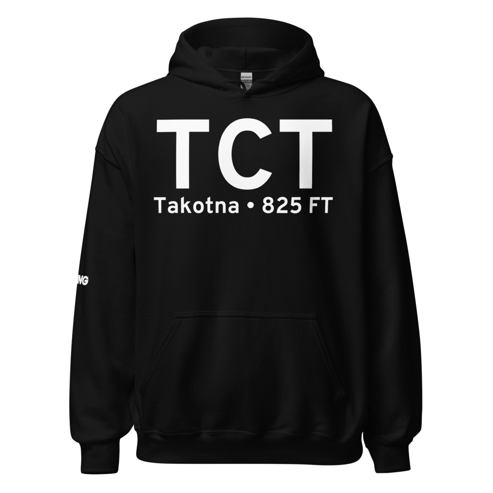 Takotna (TCT) Airport Hoodie Sweatshirt 