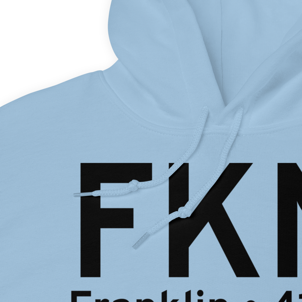 Franklin (KFKN) Airport Hoodie Sweatshirt 