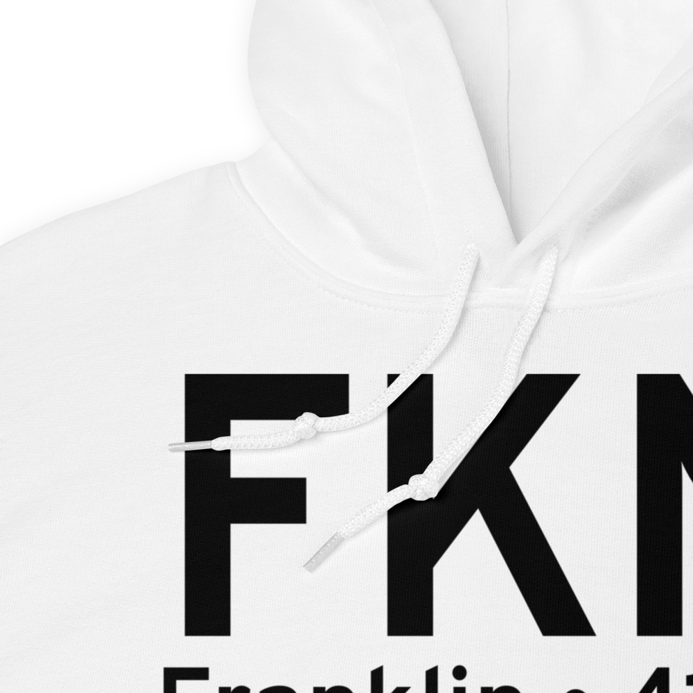 Franklin (KFKN) Airport Hoodie Sweatshirt 