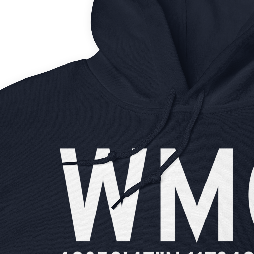 Winnemucca (KWMC) Airport Hoodie Sweatshirt 