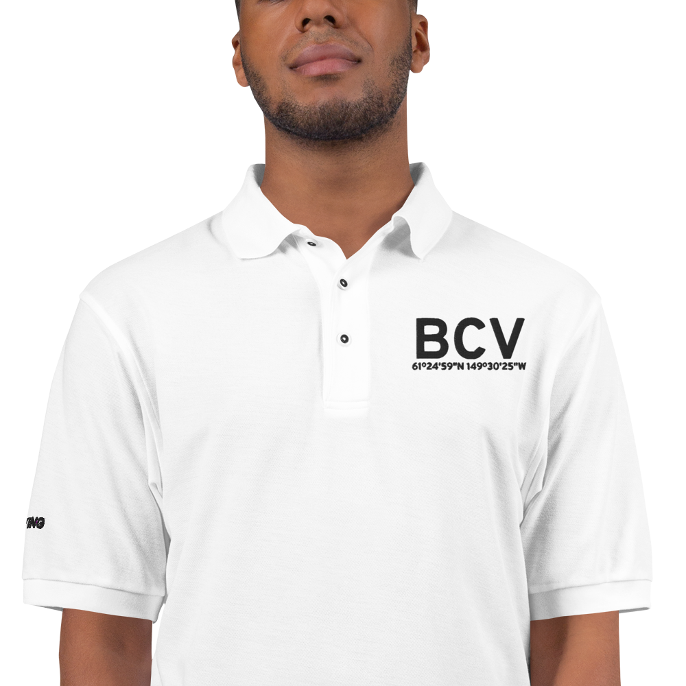 Birchwood (PABV) Airport Port Authority Embroidered Polo Shirt 