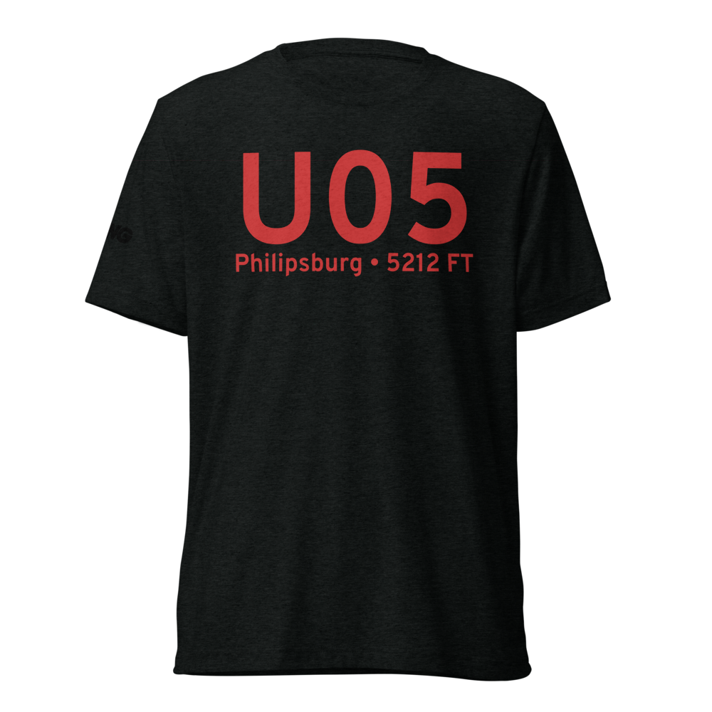 Philipsburg (KU05) Airport Tri-blend T-Shirt 