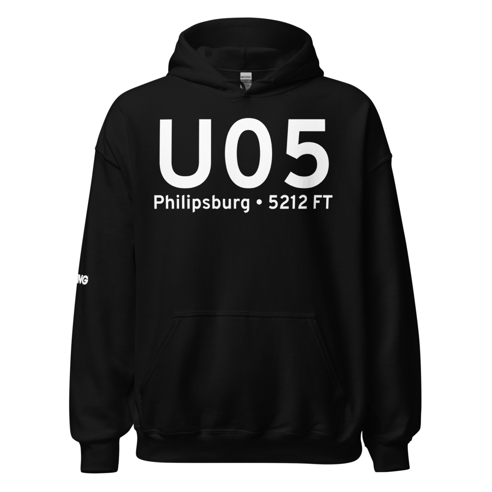 Philipsburg (KU05) Airport Hoodie Sweatshirt 