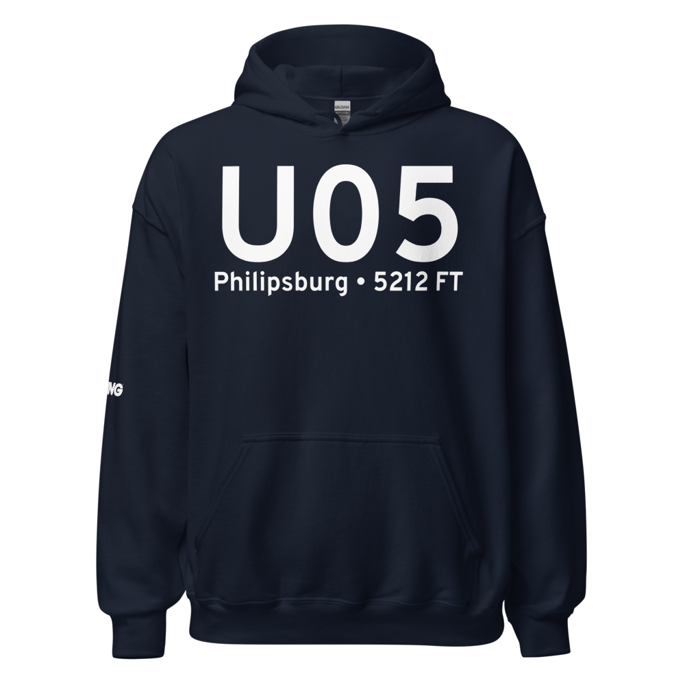 Philipsburg (KU05) Airport Hoodie Sweatshirt 