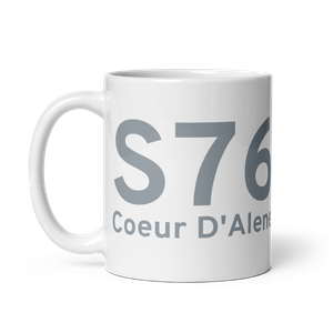 Coeur D'Alene (S76) Airport Mug