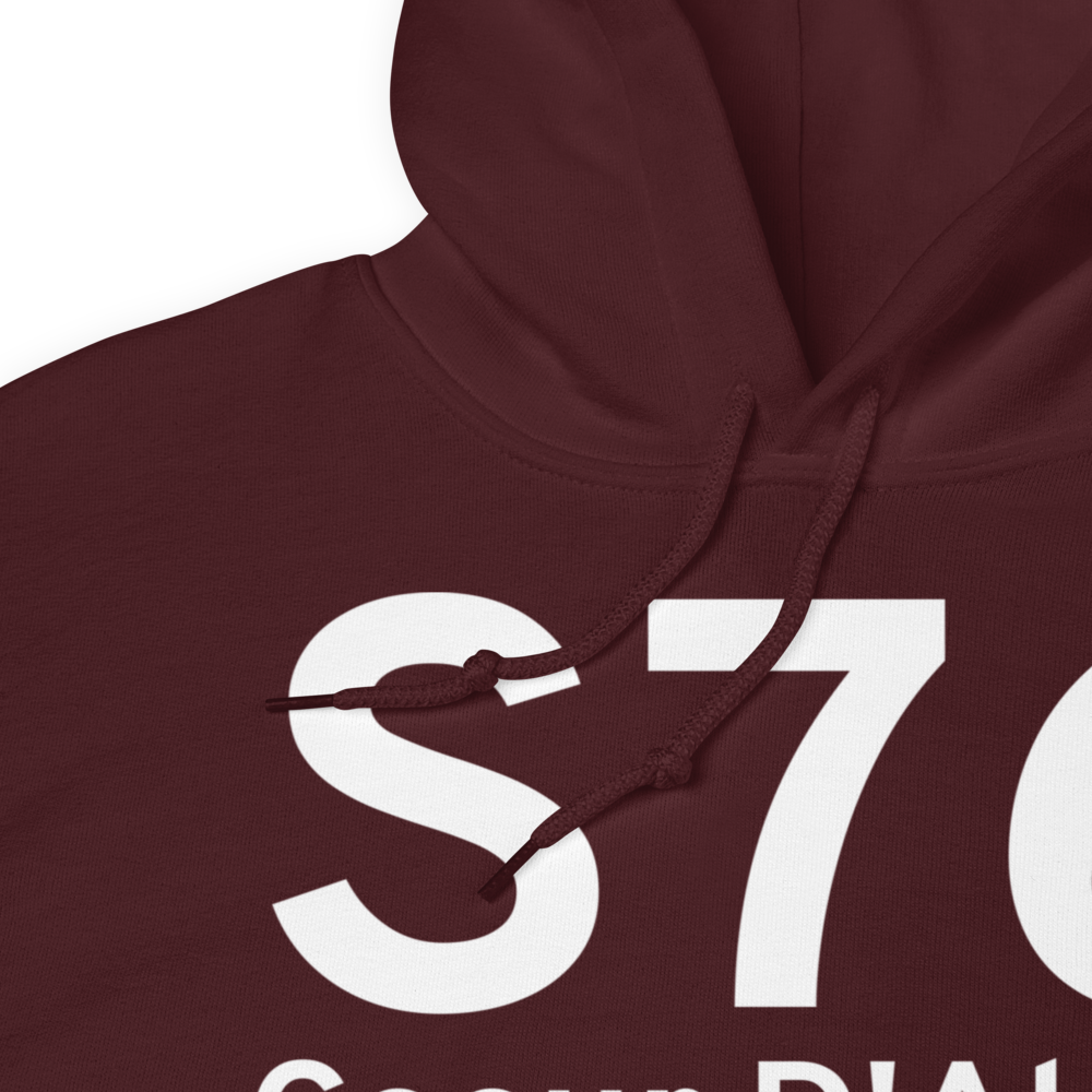 Coeur D'Alene (S76) Airport Hoodie Sweatshirt 