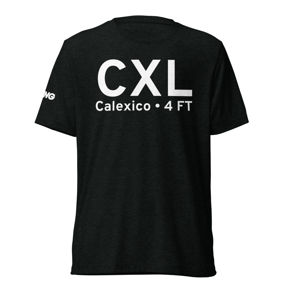 Calexico (KCXL) Airport Tri-blend T-Shirt 