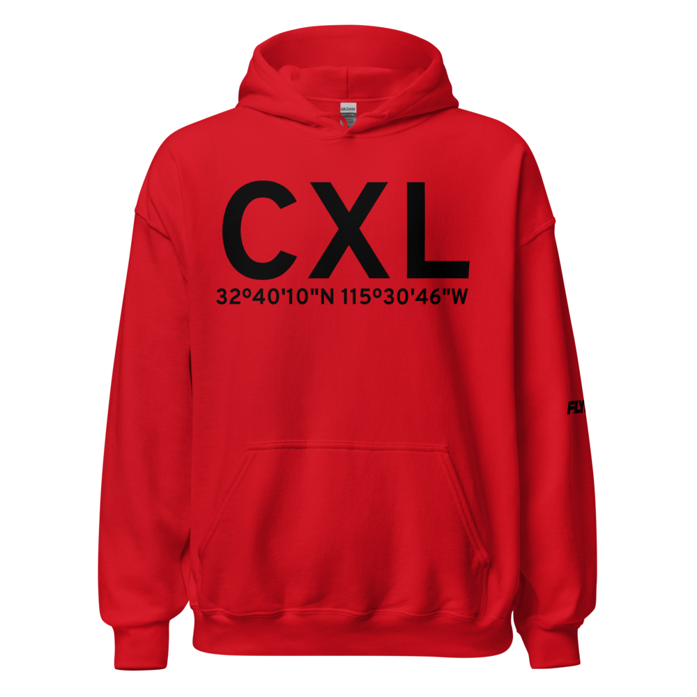 Calexico (KCXL) Airport Hoodie Sweatshirt 