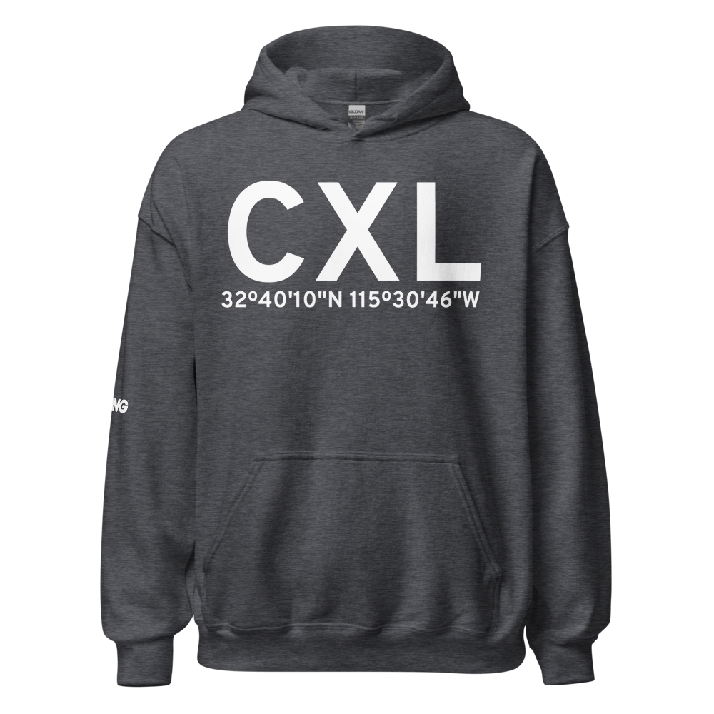 Calexico (KCXL) Airport Hoodie Sweatshirt 