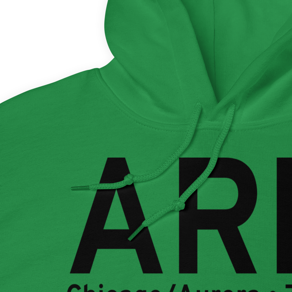 Chicago/Aurora (KARR) Airport Hoodie Sweatshirt 