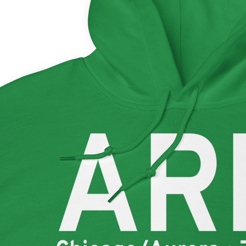 Chicago/Aurora (KARR) Airport Hoodie Sweatshirt 