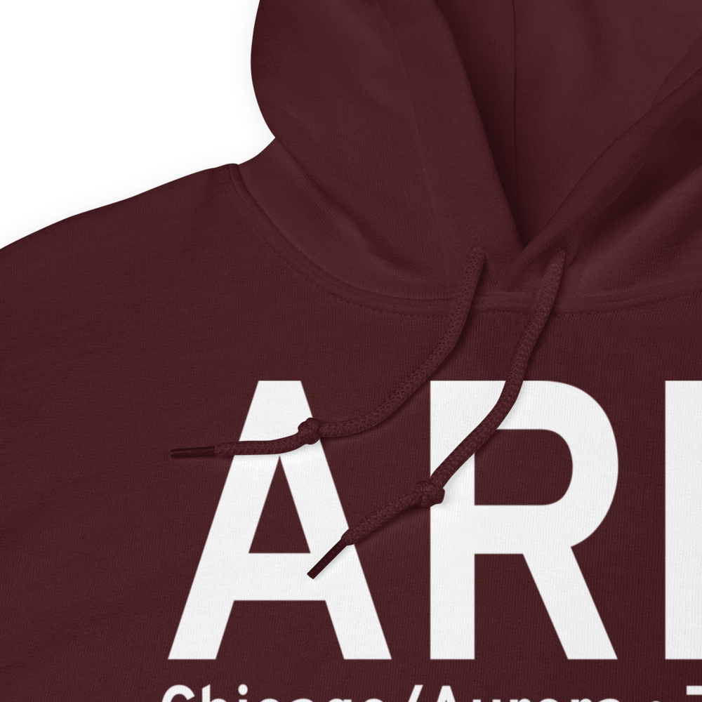Chicago/Aurora (KARR) Airport Hoodie Sweatshirt 