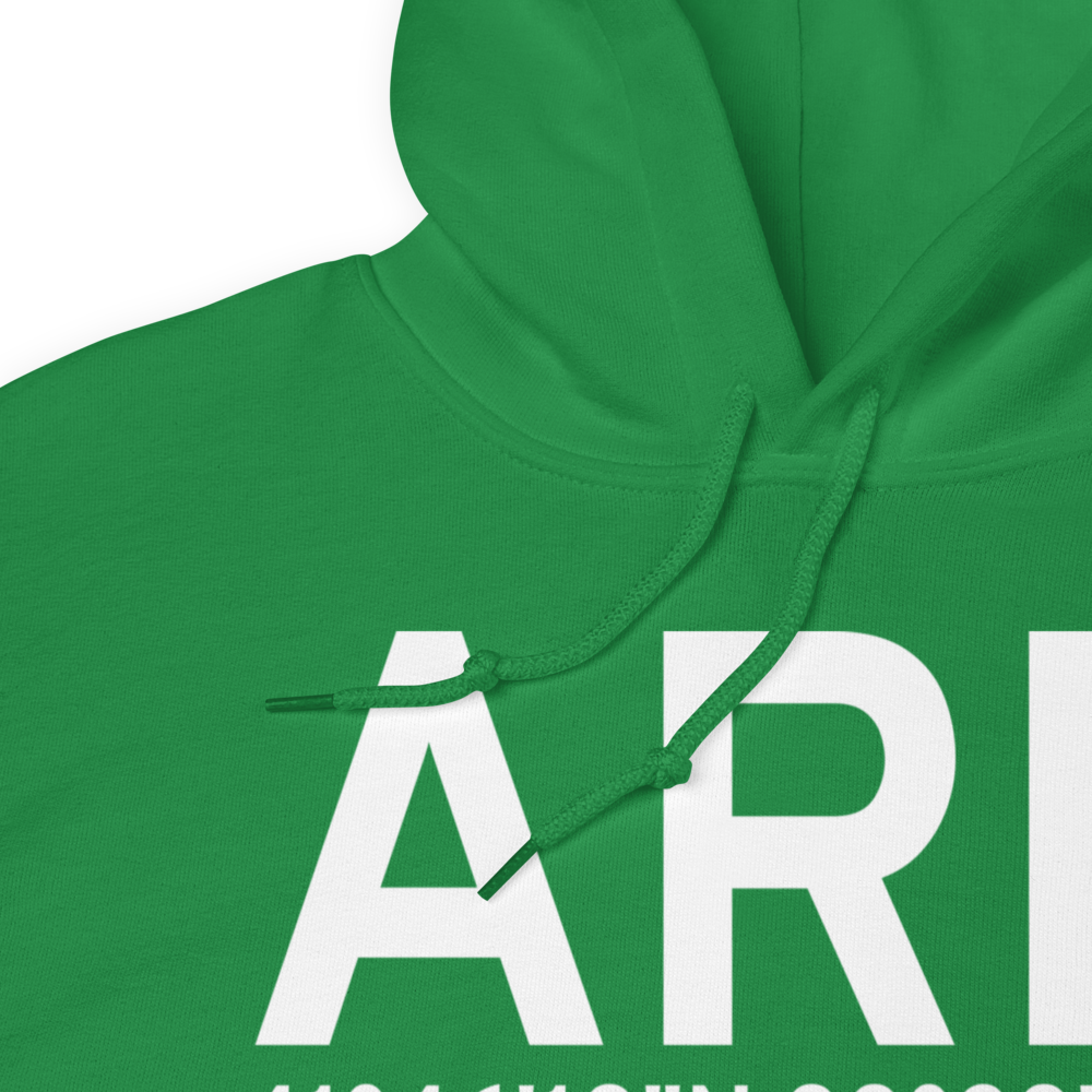 Chicago/Aurora (KARR) Airport Hoodie Sweatshirt 