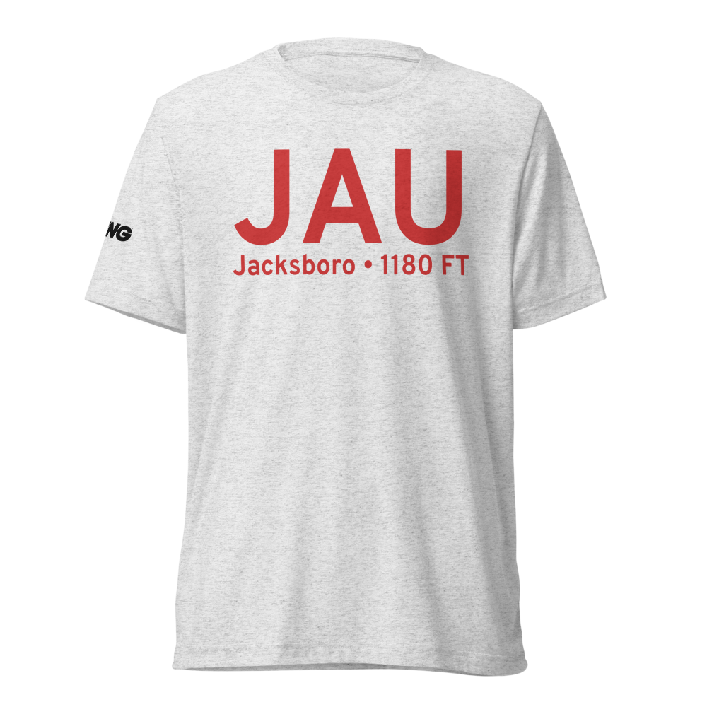 Jacksboro (KJAU) Airport Tri-blend T-Shirt 