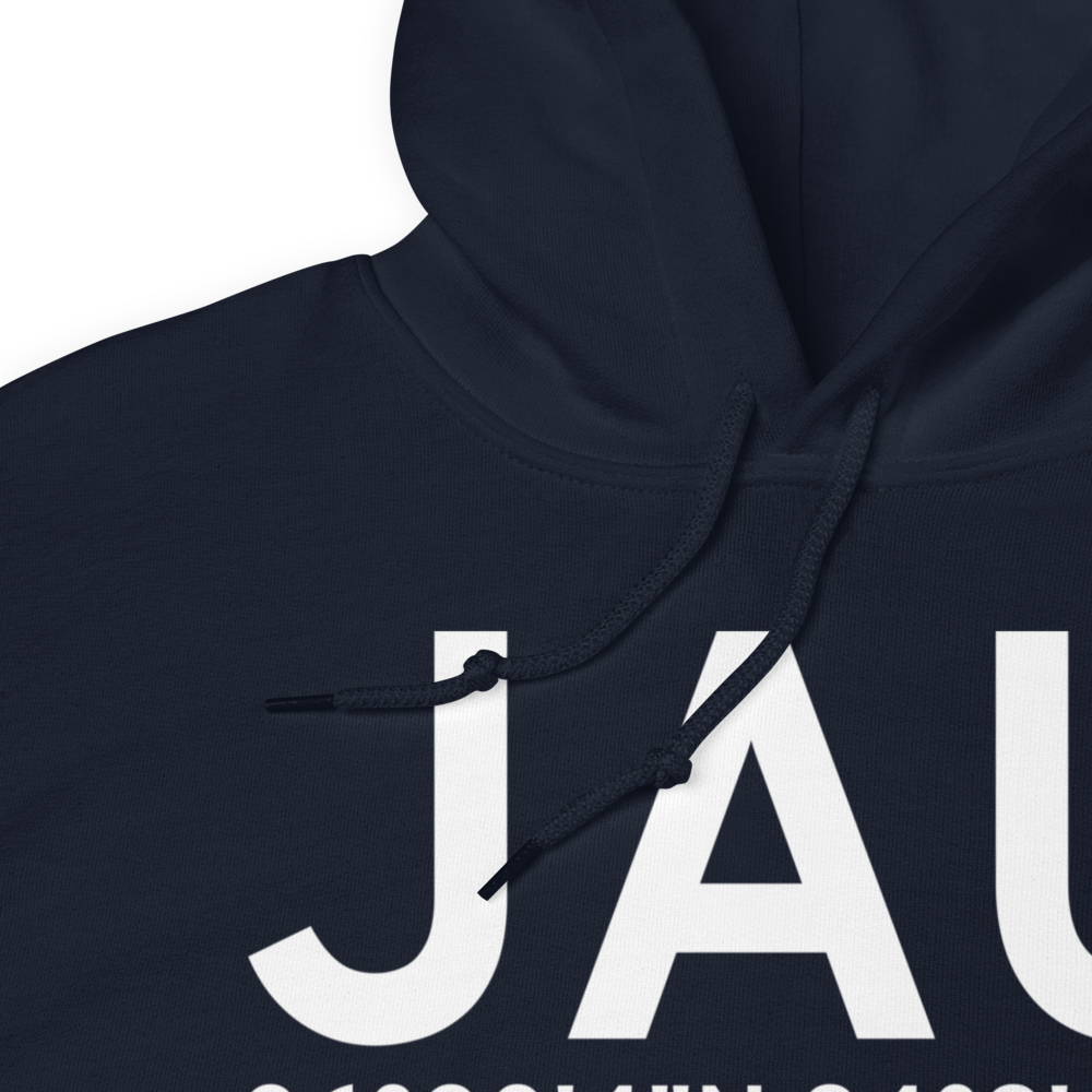 Jacksboro (KJAU) Airport Hoodie Sweatshirt 