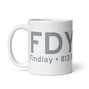 Findlay (KFDY) Airport Mug