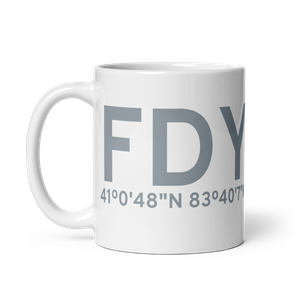Findlay (KFDY) Airport Mug