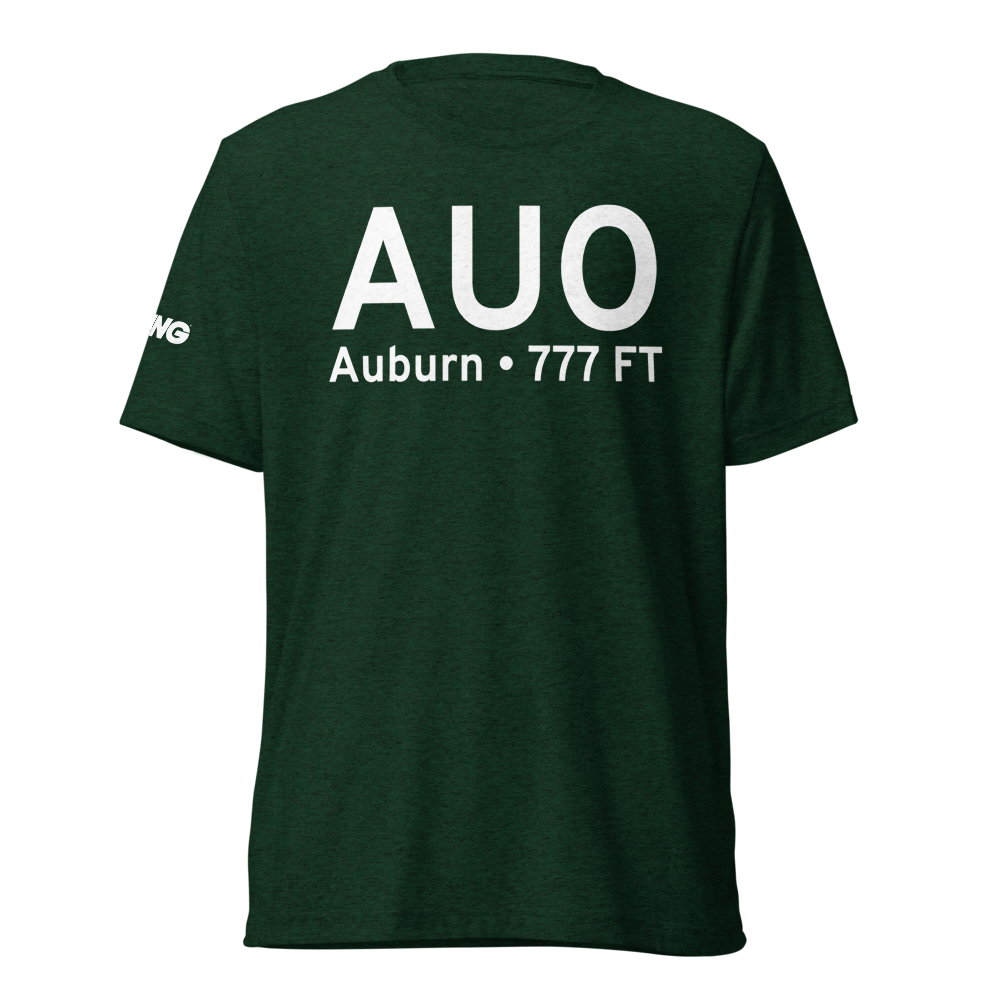 Auburn (KAUO) Airport Tri-blend T-Shirt 