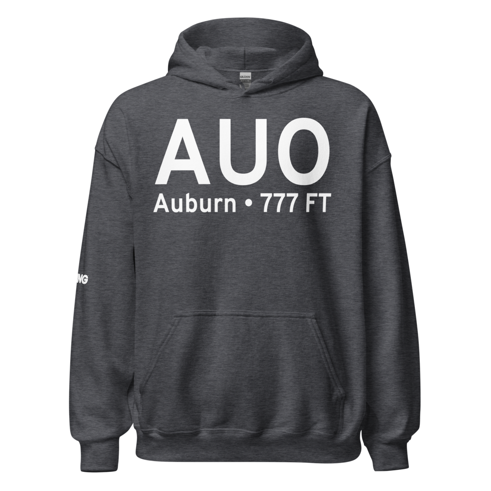 Auburn (KAUO) Airport Hoodie Sweatshirt 