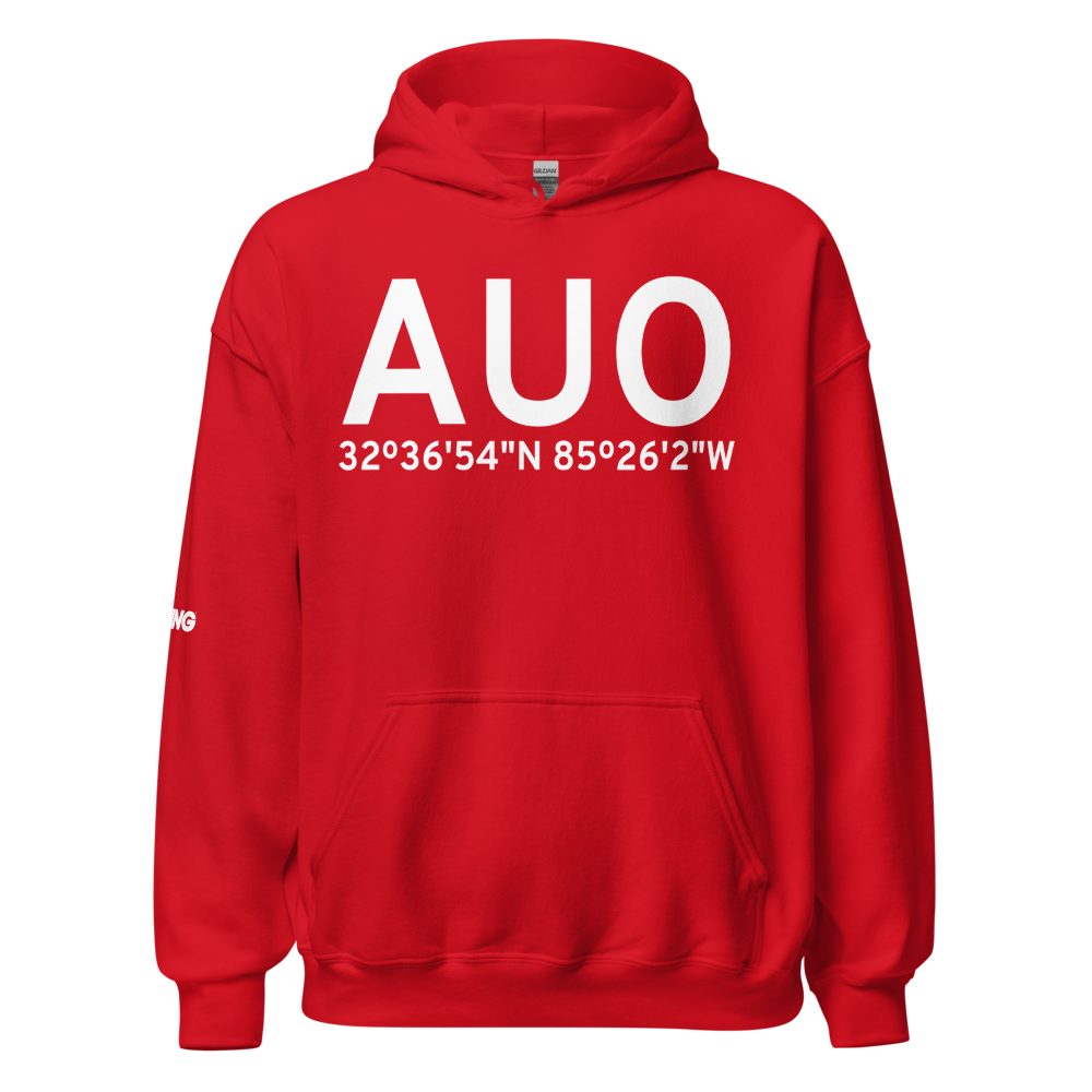 Auburn (KAUO) Airport Hoodie Sweatshirt 