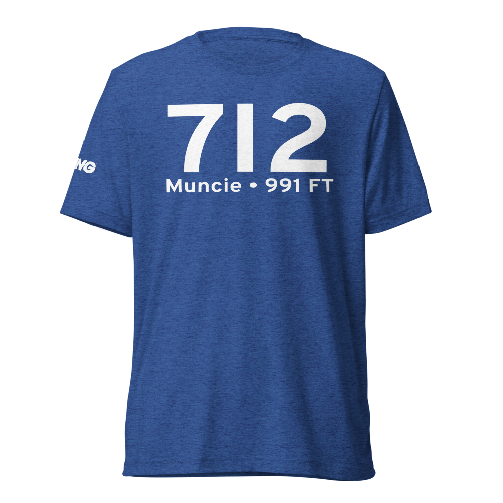 Muncie (7I2) Airport Tri-blend T-Shirt 