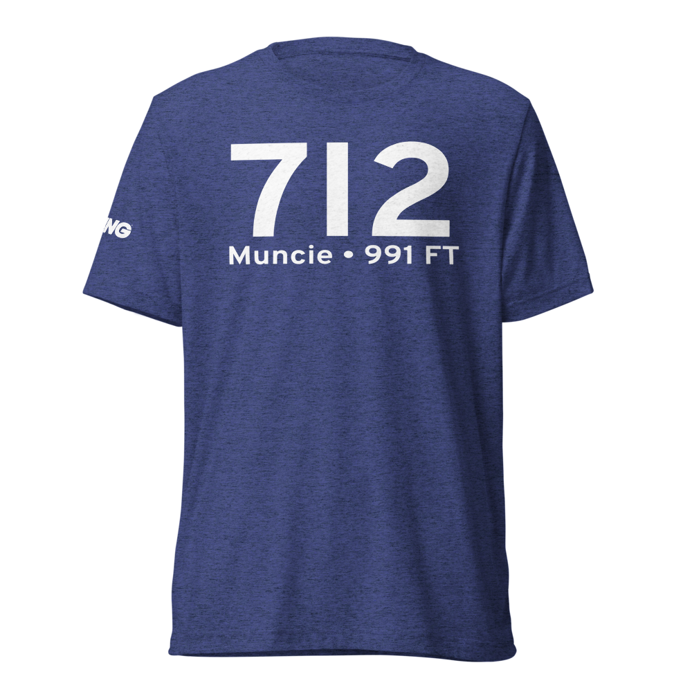 Muncie (7I2) Airport Tri-blend T-Shirt 