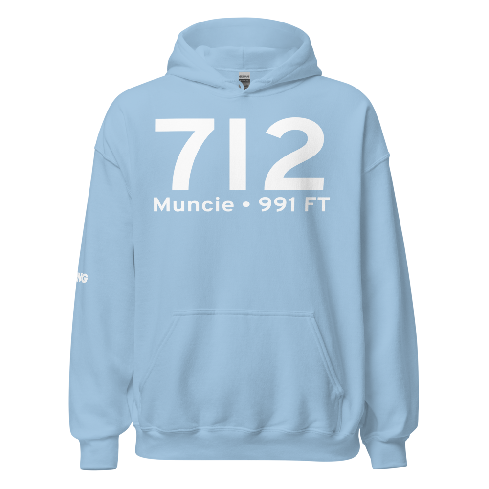 Muncie (7I2) Airport Hoodie Sweatshirt 
