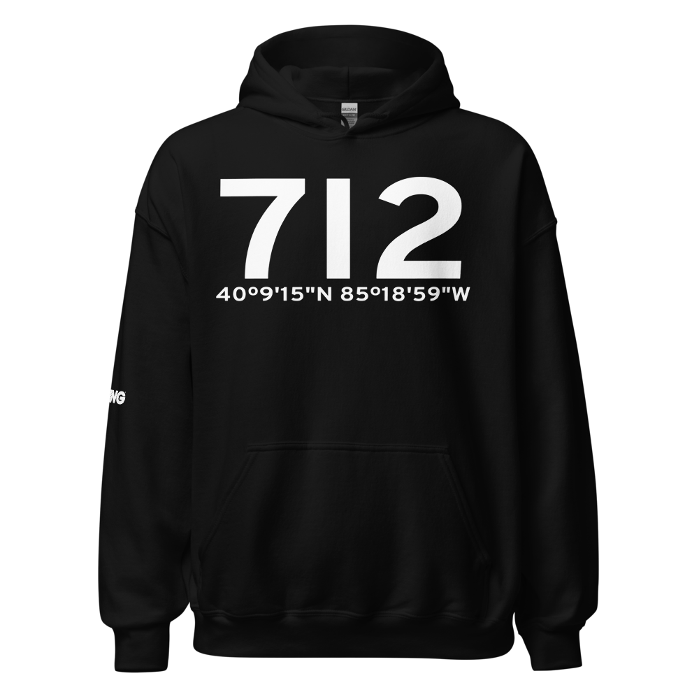 Muncie (7I2) Airport Hoodie Sweatshirt 